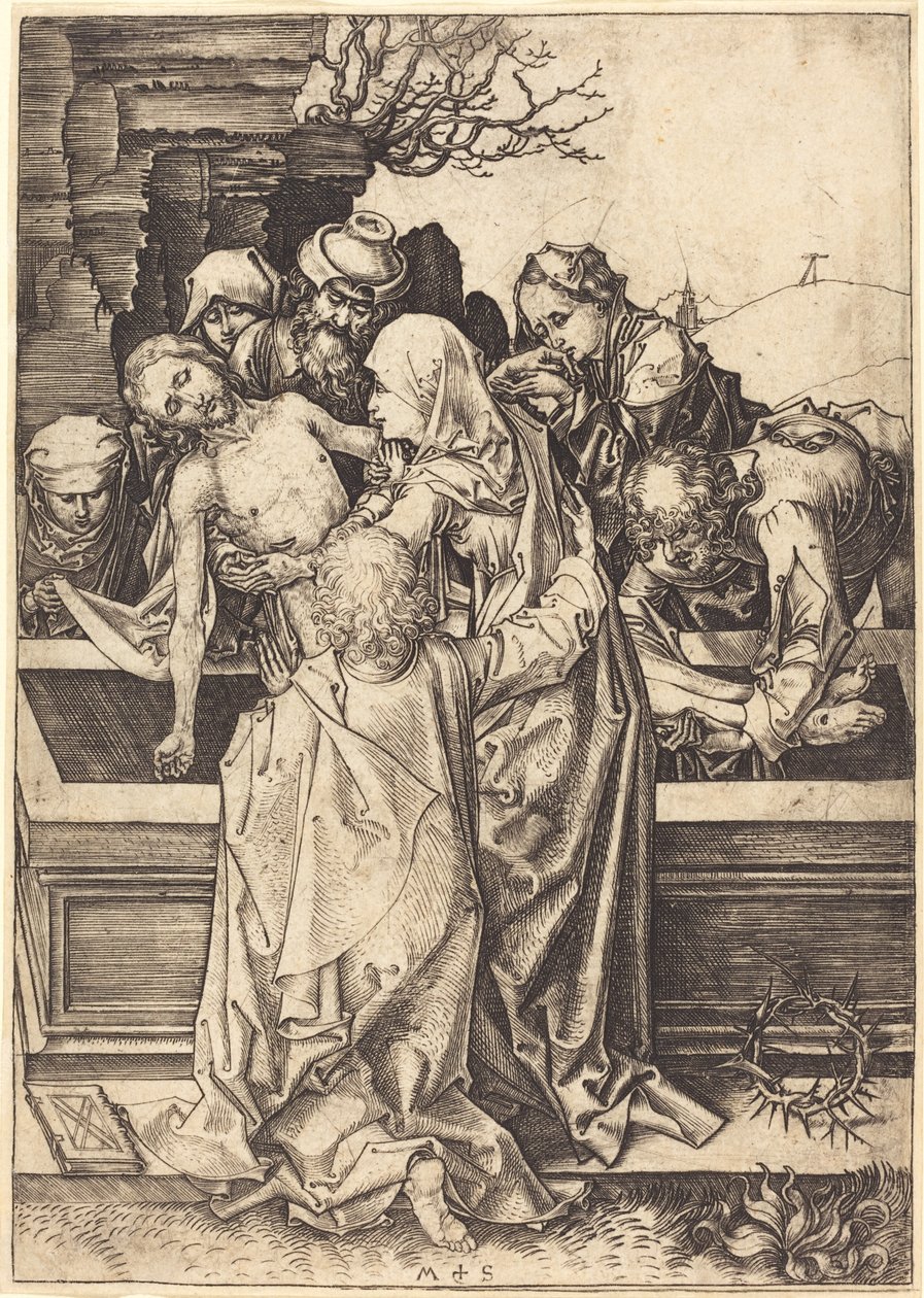 Begravelsen af Martin Schongauer