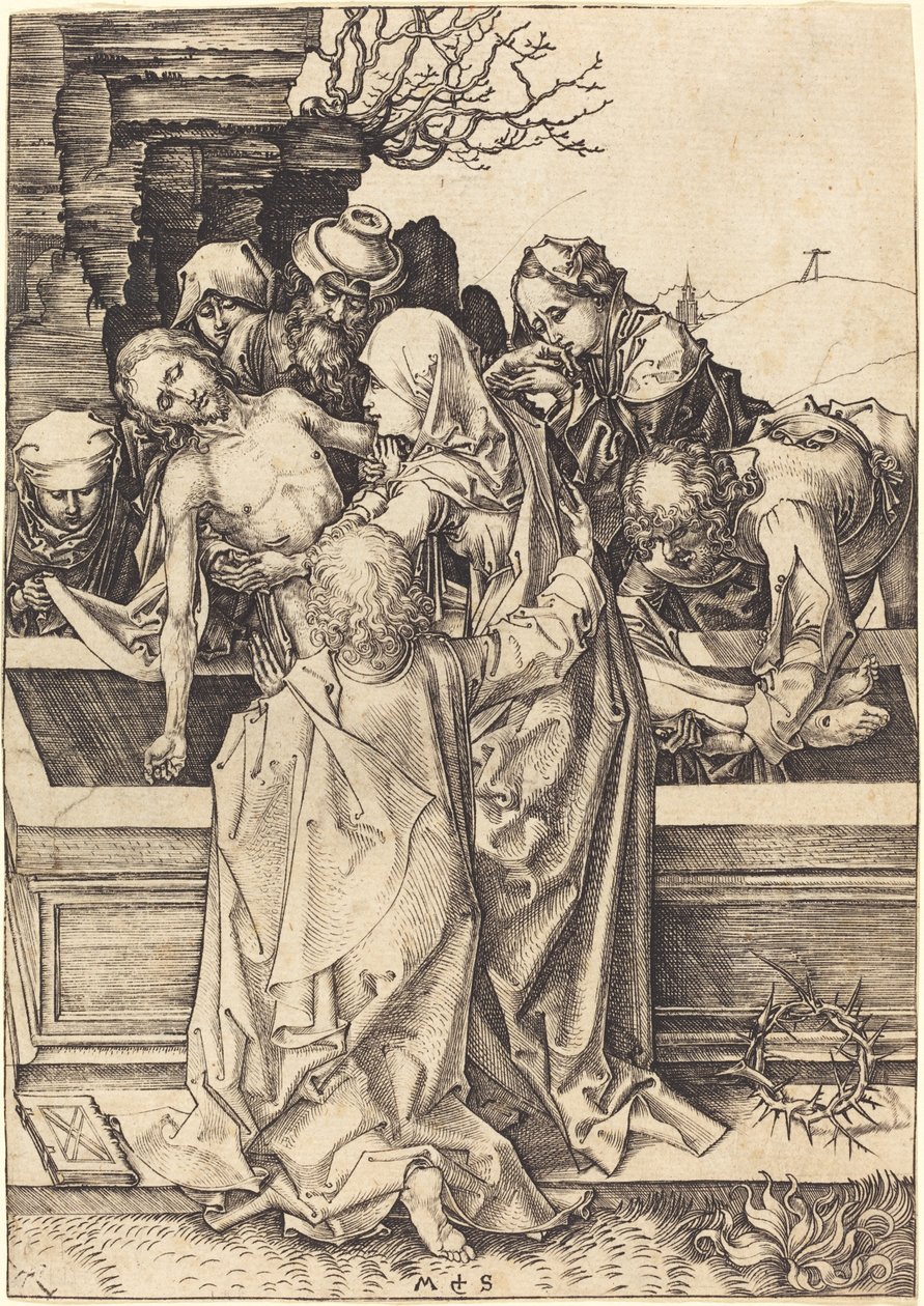 Begravelsen af Martin Schongauer