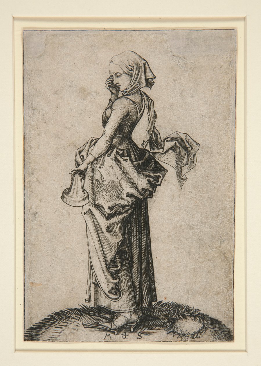 Den tåbelige Jomfru af Martin Schongauer