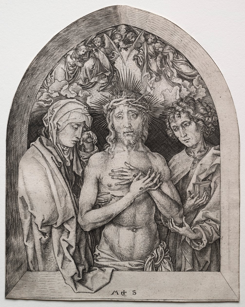 Sorgernes mand. af Martin Schongauer