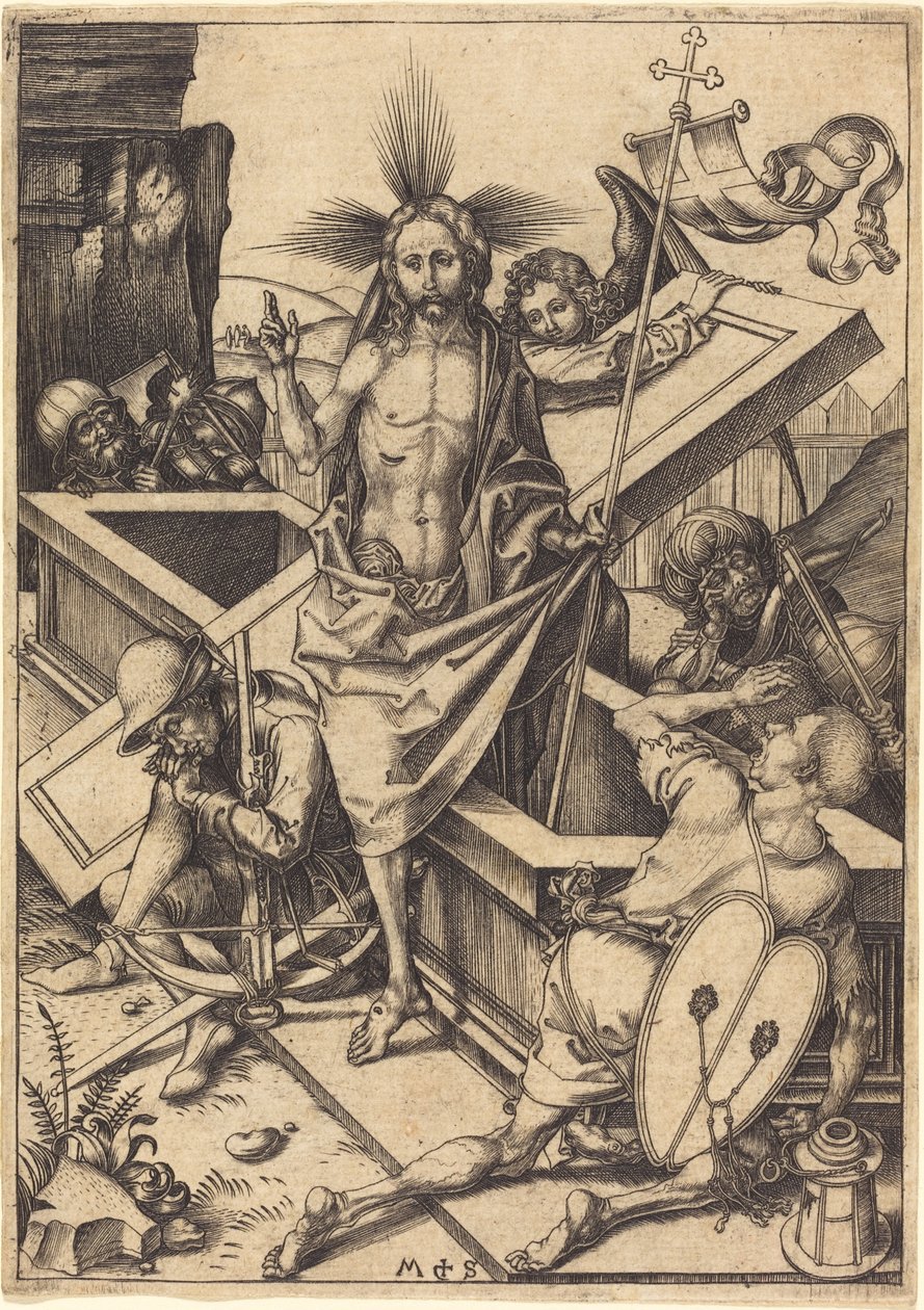 Opstandelsen af Martin Schongauer