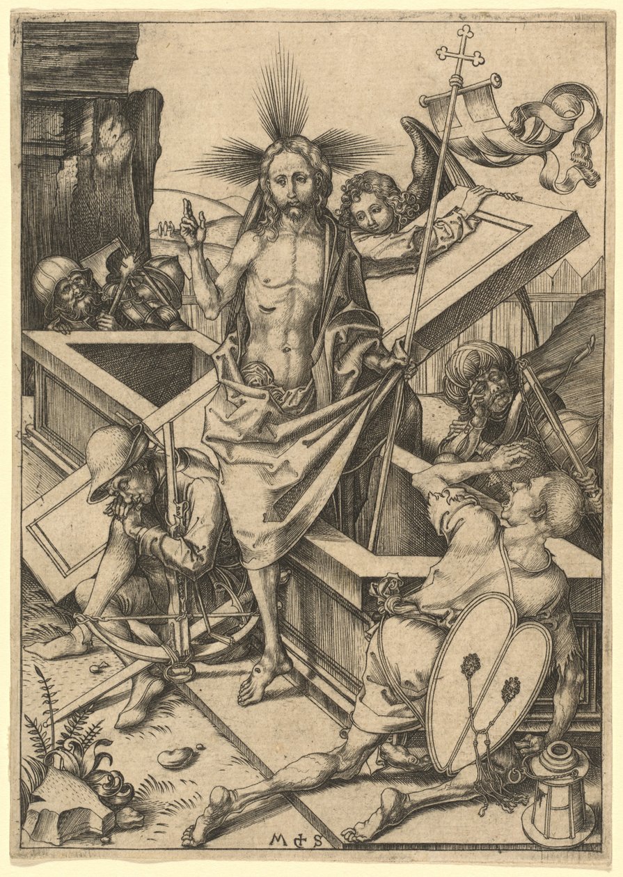 Opstandelsen af Martin Schongauer