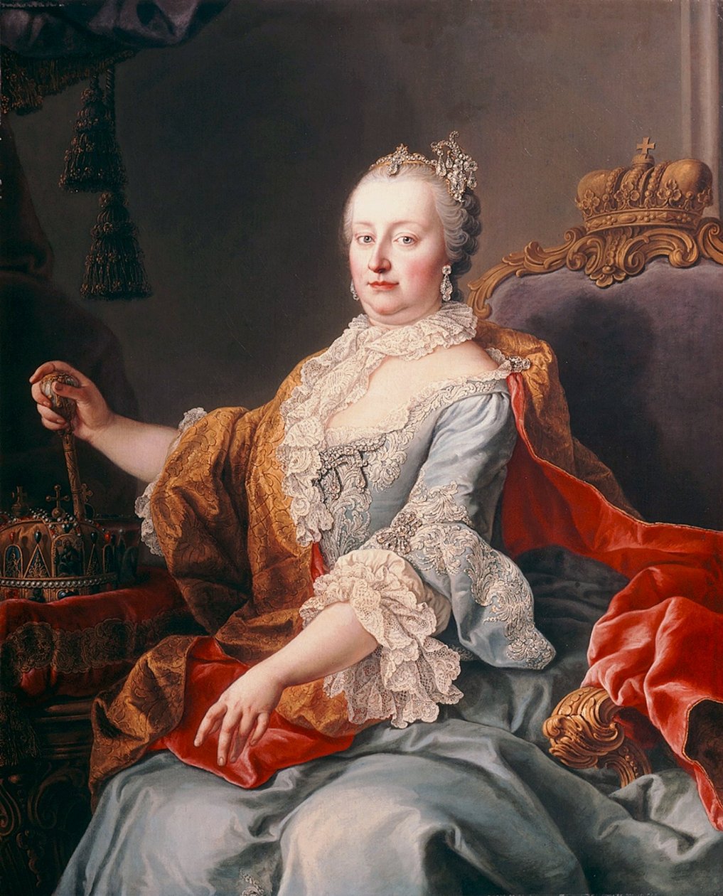 Maria Theresia af Østrig af Martin van Meytens