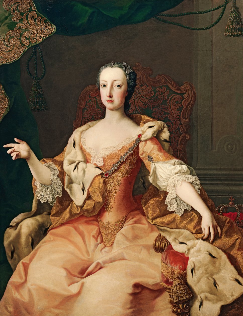 Ærkehertuginde Marie Christina af Martin van Meytens d. J.