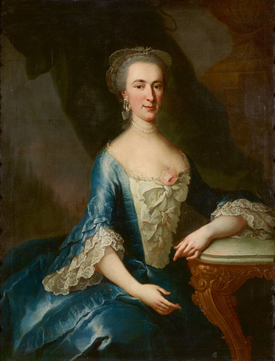 Frau N. Ruard (nee Cappellari?) af Martin van Meytens d. J.