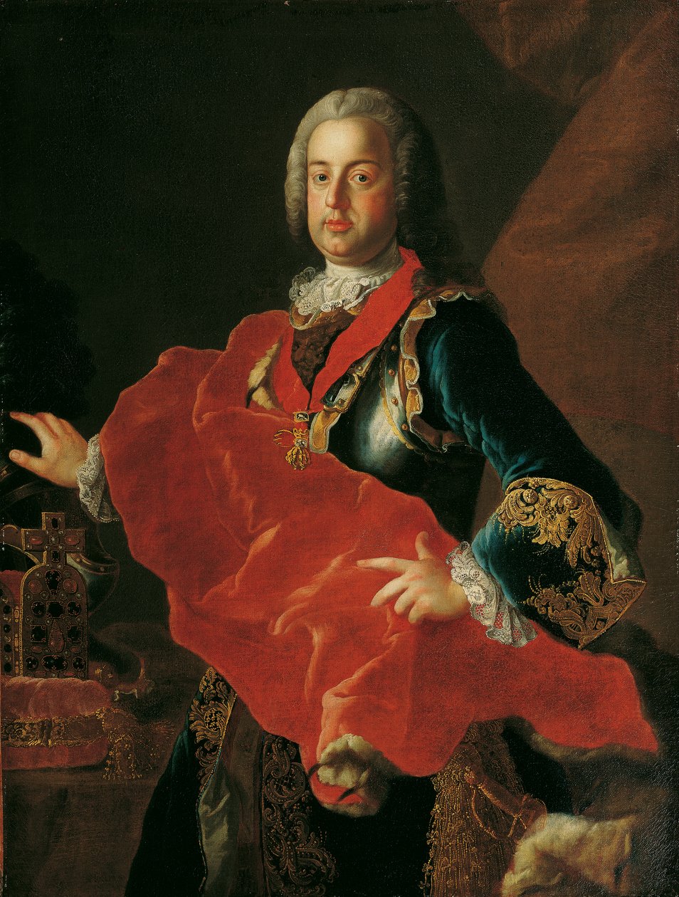 Kejser Franz I Stephan af Lorraine af Martin van Meytens d. J.