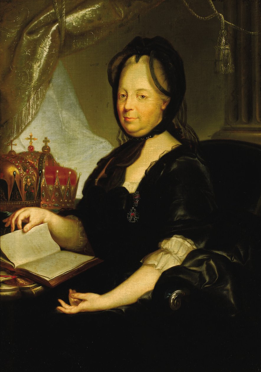 Katarina II i sorg, 1760