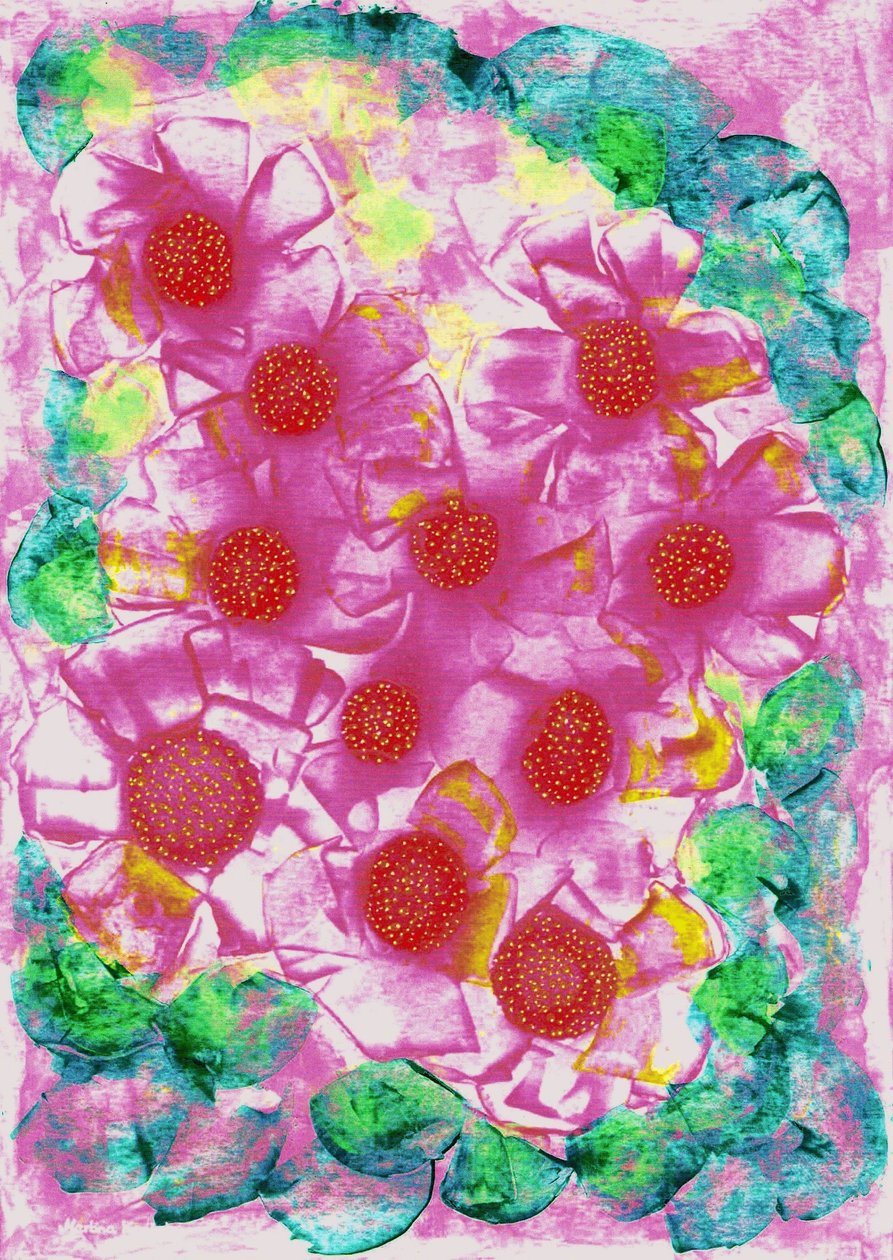Blomsterne i haven af Martina Konitzky