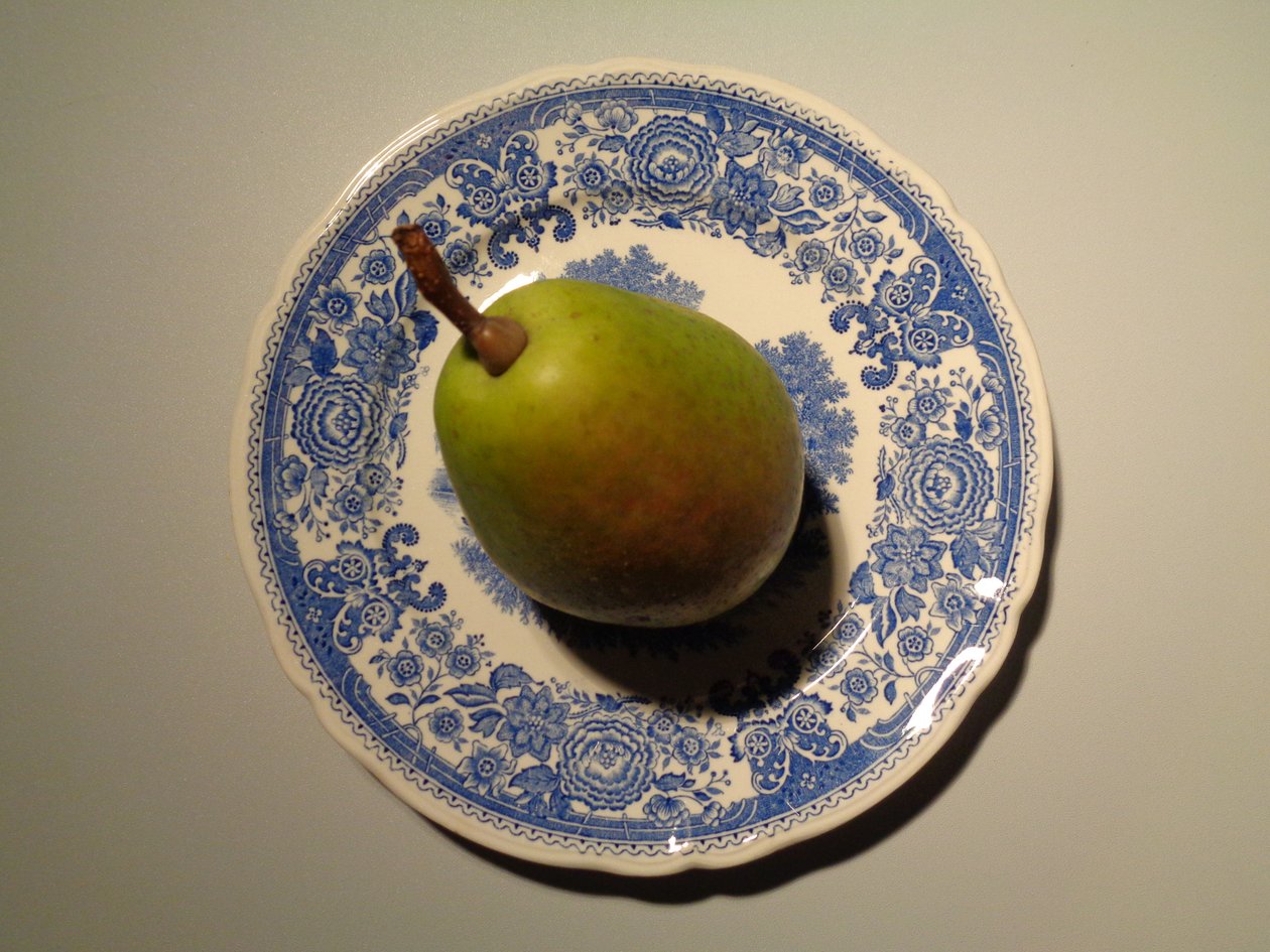 Villeroy og Boch porcelæn med pære af Martina Konitzky