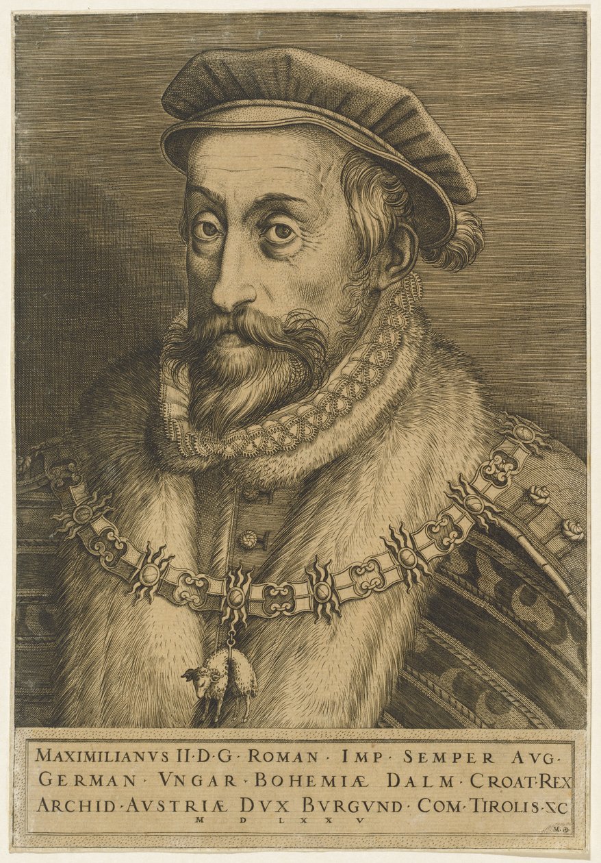 Maximilian II, romersk kejser af Martino Rota