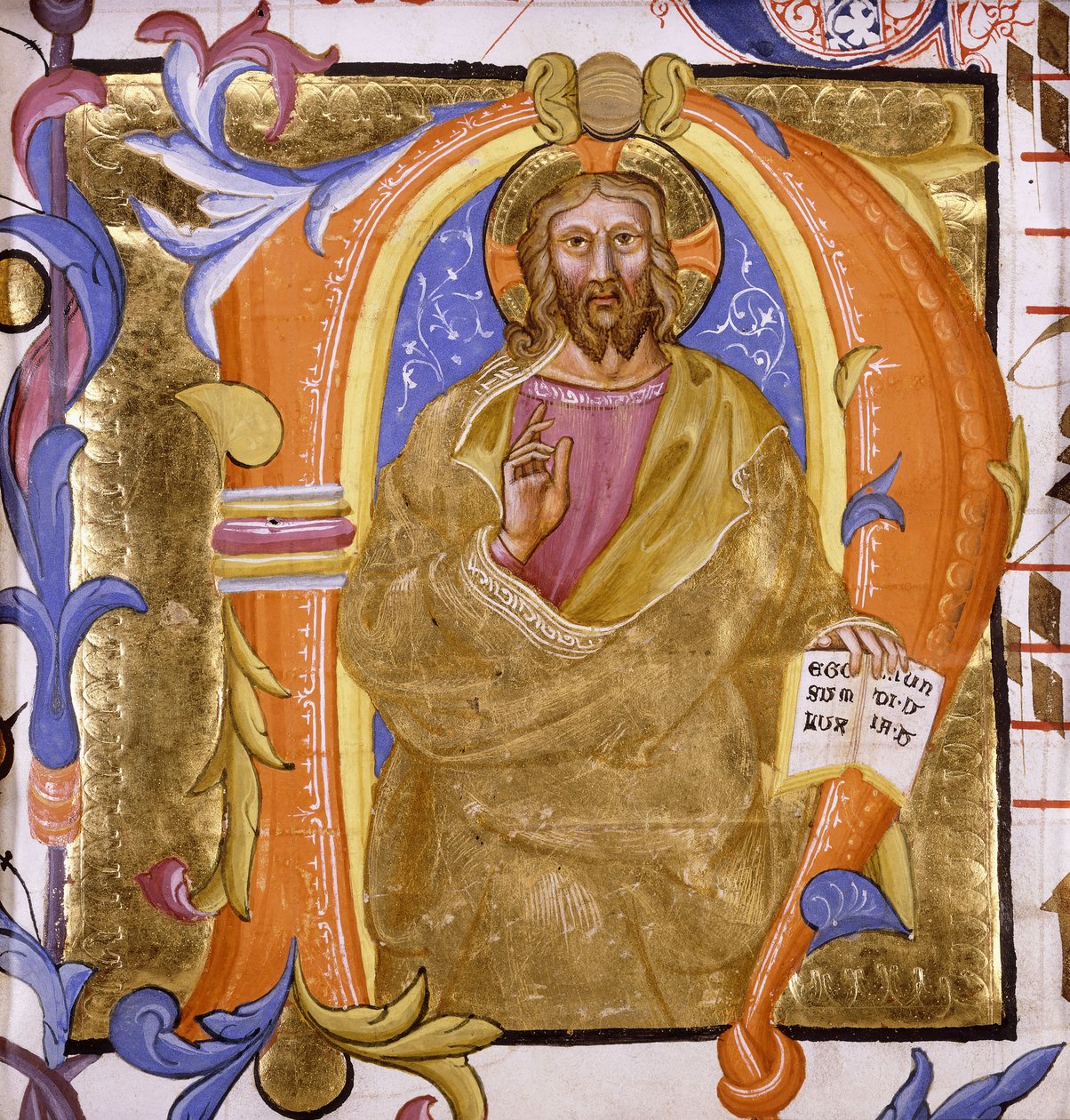 Kristus som verdens lys, ca. 1400 af Martino de Bartolomeo