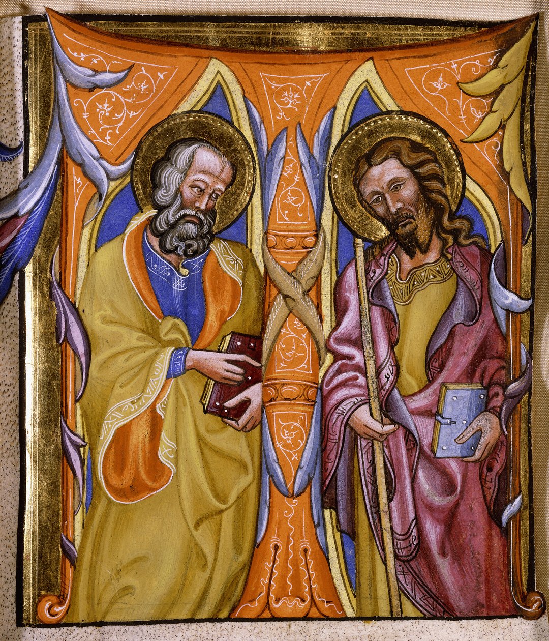 De hellige Filip og Jakob, ca. 1400 af Martino de Bartolomeo