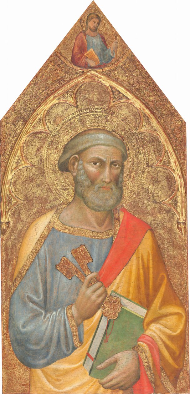Saint Peter, med Saint James Major [venstre panel] af Martino di Bartolomeo