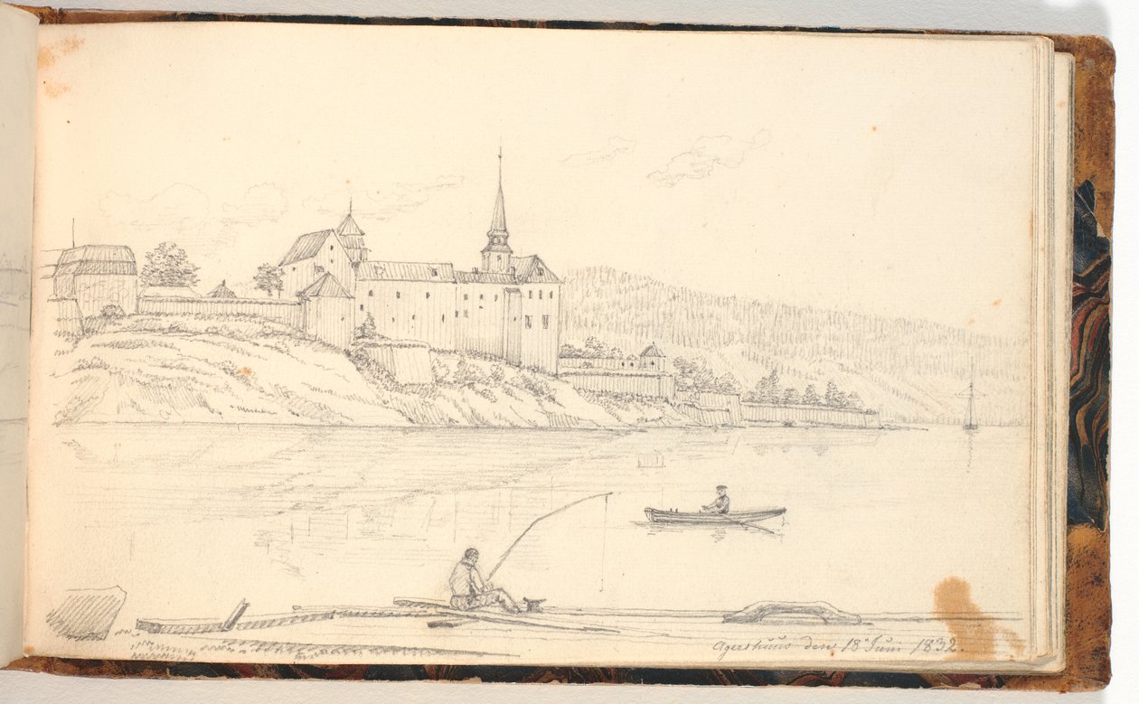 Akershus fæstning af Martinus Rørbye