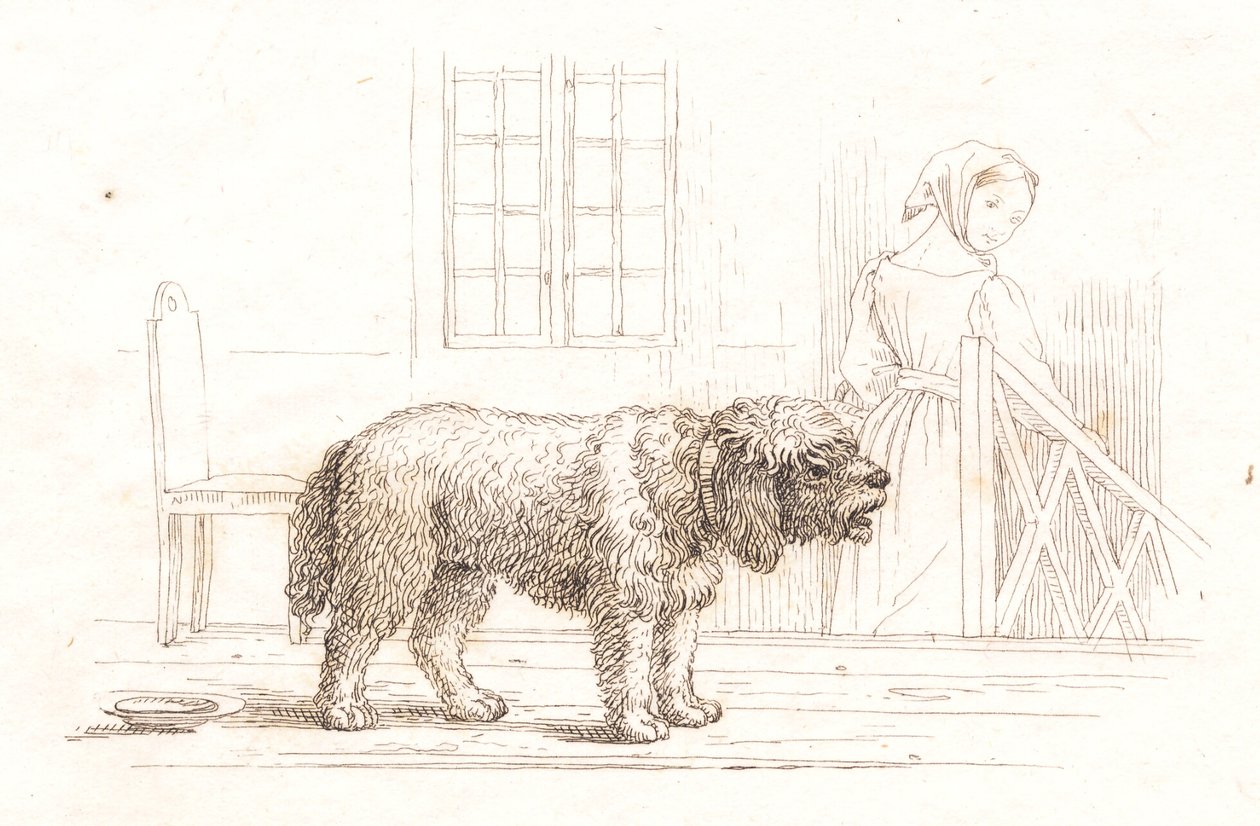 Illustration til "Halvhundrede Fabler for Børn" af Hey af Martinus Rørbye