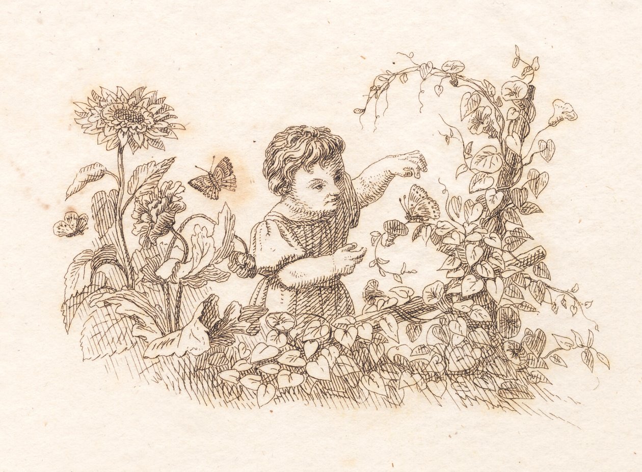 Illustration til "Halvhundrede Fabler for Børn" af Hey af Martinus Rørbye