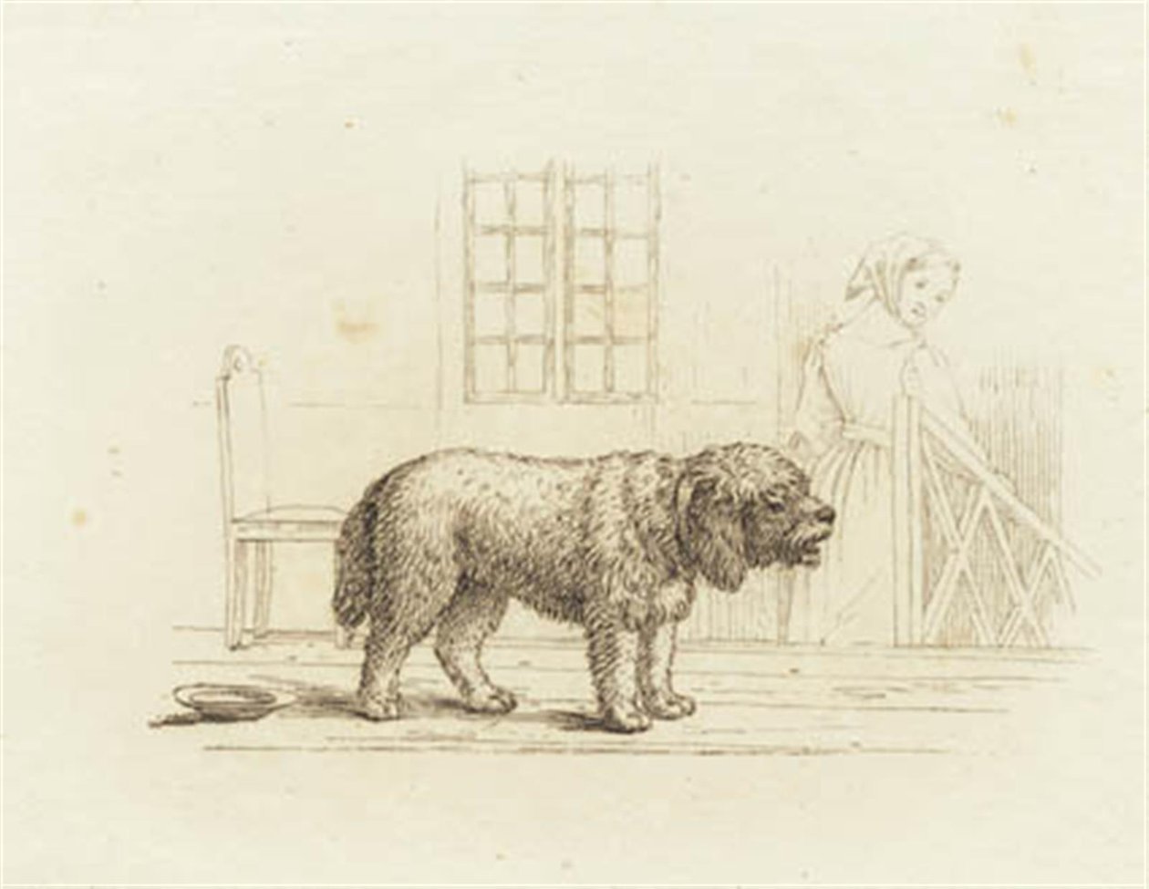 Illustration til "Halvhundrede Fabler for Børn" af Hey af Martinus Rørbye