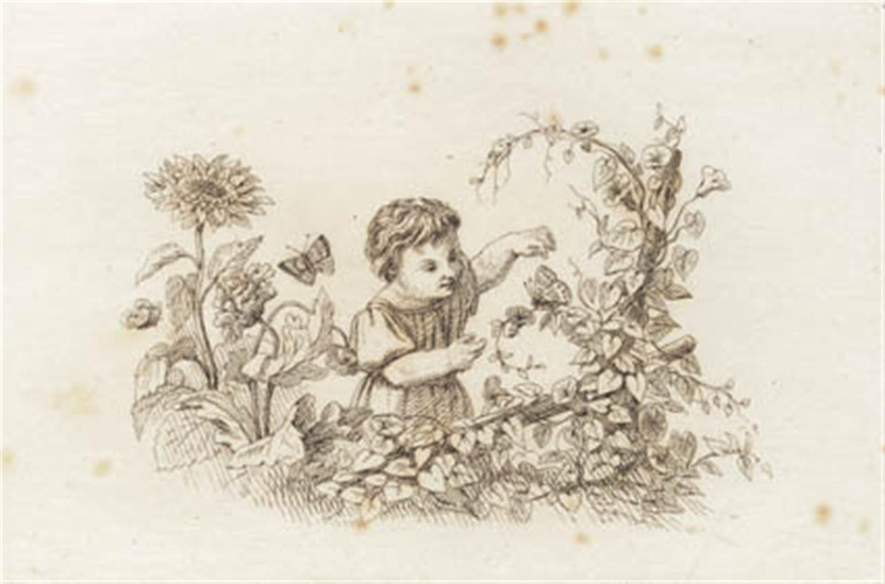 Illustration til "Halvhundrede Fabler for Børn" af Hey af Martinus Rørbye