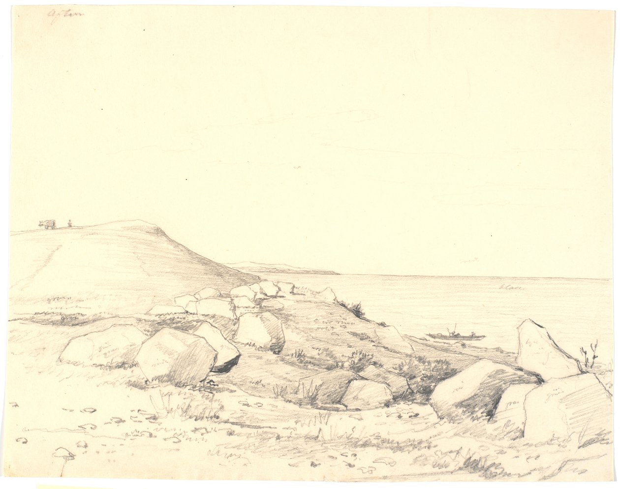 Strandlandskab af Martinus Rørbye