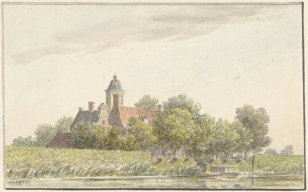 Påfuglehave ved Amstel af Martinus van der Jagt