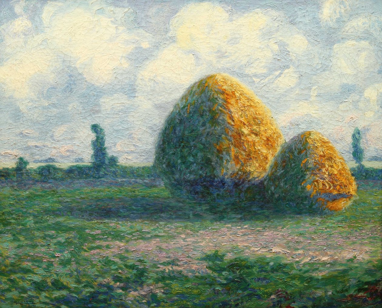 Las parvas (dagens pampa) af Martín Malharro