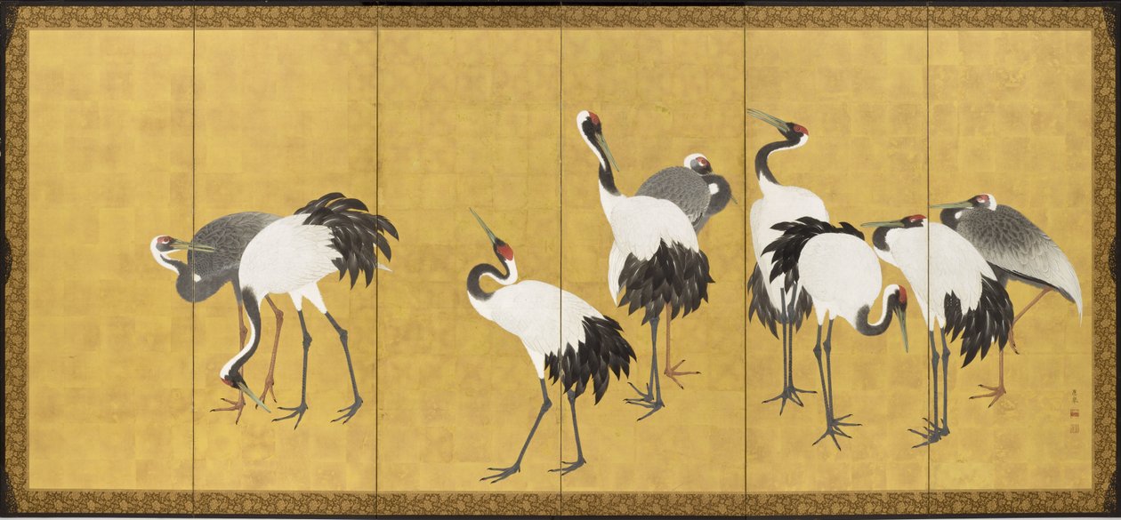 Traner af Maruyama Okyo