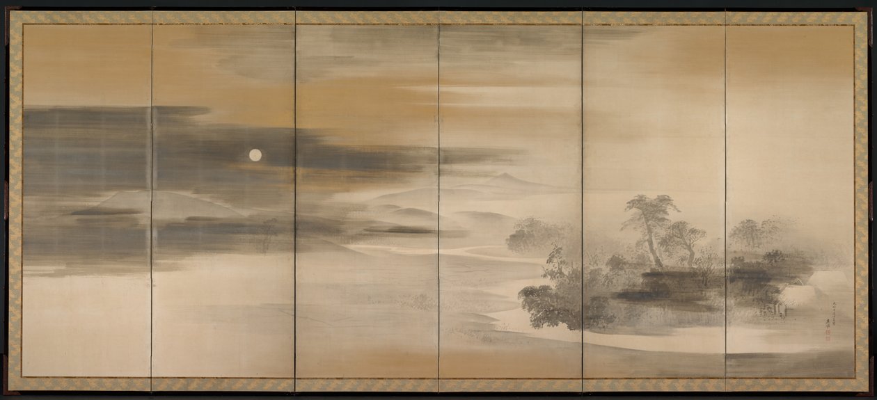 Sommernat, Vinterdag, 1784. af Maruyama Okyo