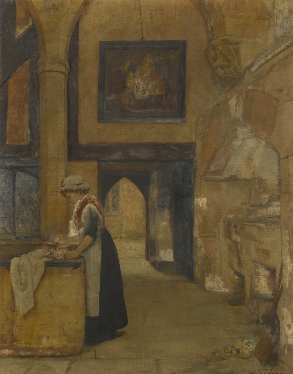 St. Marys Hall, Coventry, 1890 af Mary Anne Sibree