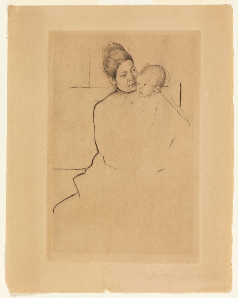 Gardner Cassatt Afholdt af sin mor af Mary Cassatt