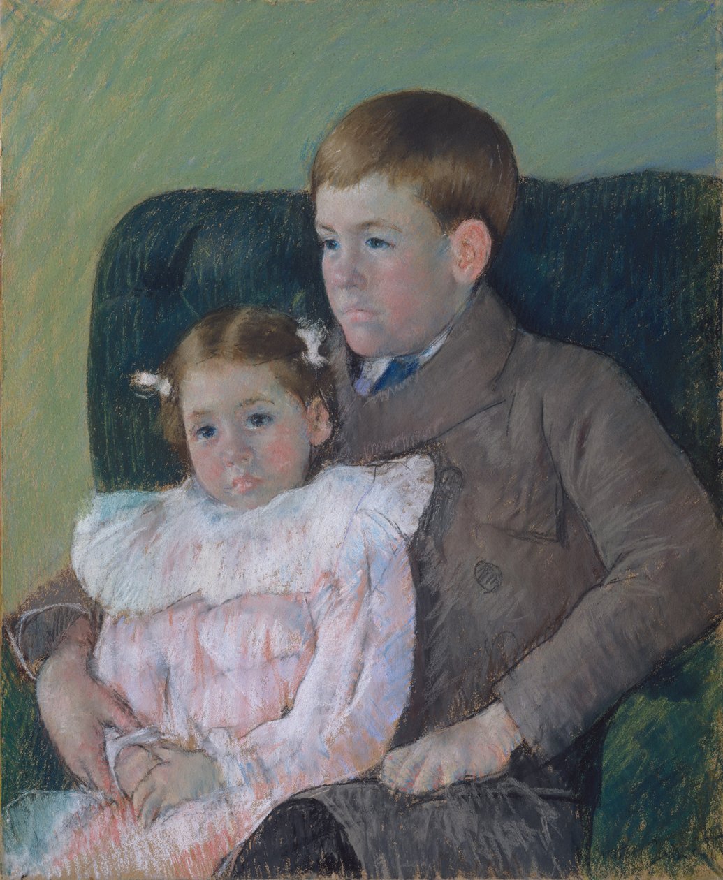 Gardner og Ellen Mary Cassatt af Mary Cassatt