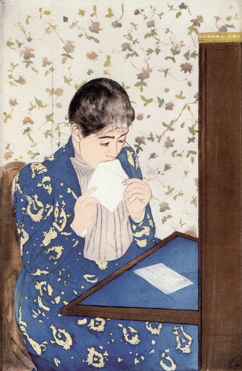 Brevet af Mary Cassatt