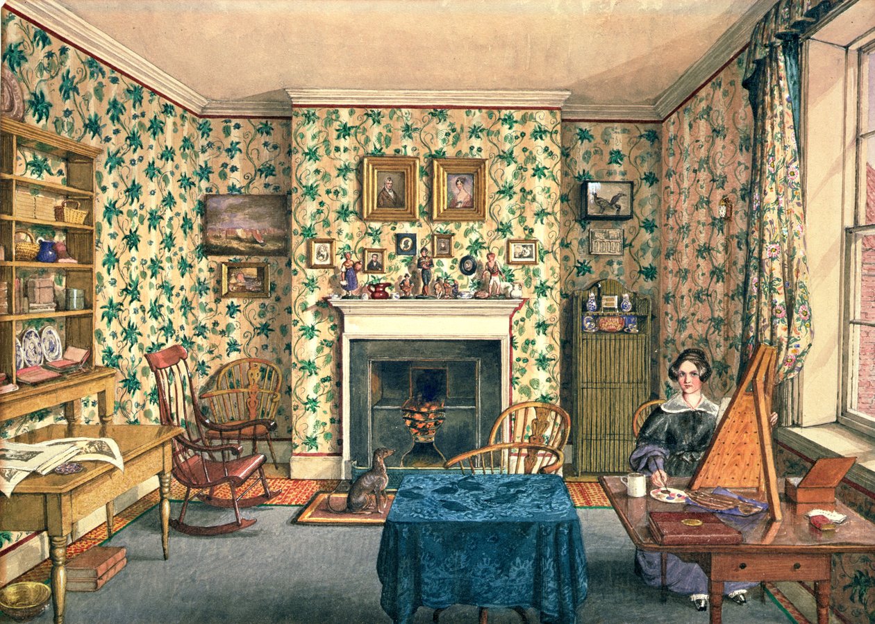 Kunstneren på arbejde af Mary Ellen Best