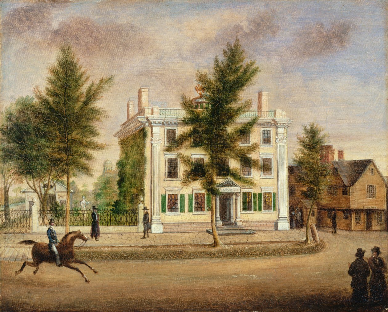 Pickman-Derby House, 74 Washington Street, Salem, Massachusetts, ca. 1825 af Mary Jane Derby