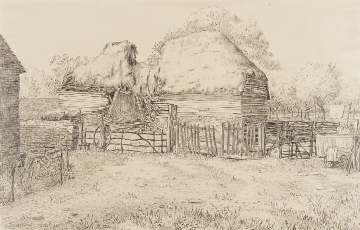 En gård, 1933 af Mary Kaye