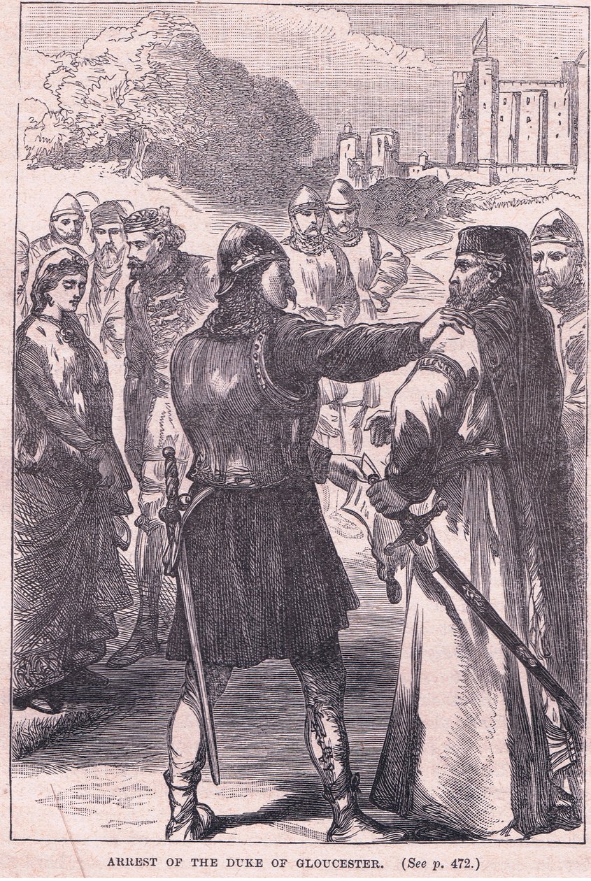 Arrestation af hertugen af Gloucester af Mary L. Gow