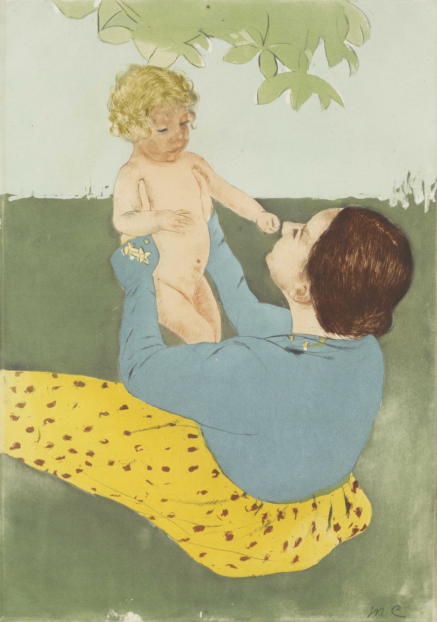Under hestekastanjetræet af Mary Cassatt