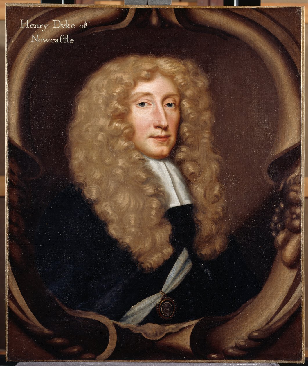 Henry Cavendish, 2. hertug af Newcastle (olie på lærred) af Mary (attr. to) Beale
