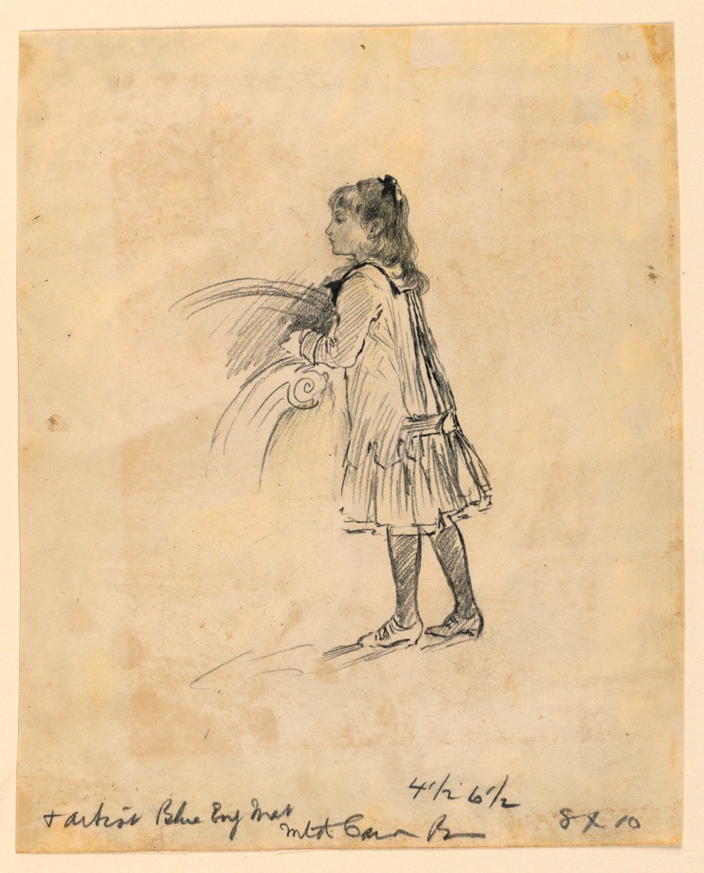 Marian Hague som barn af Mary A. Hallock Foote