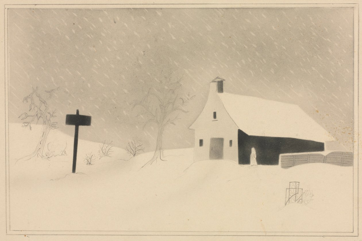 Snestorm i Vermont af Mary Altha Nims