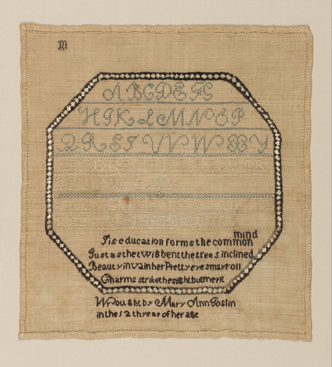 Prøvetager af Mary Ann Goslin