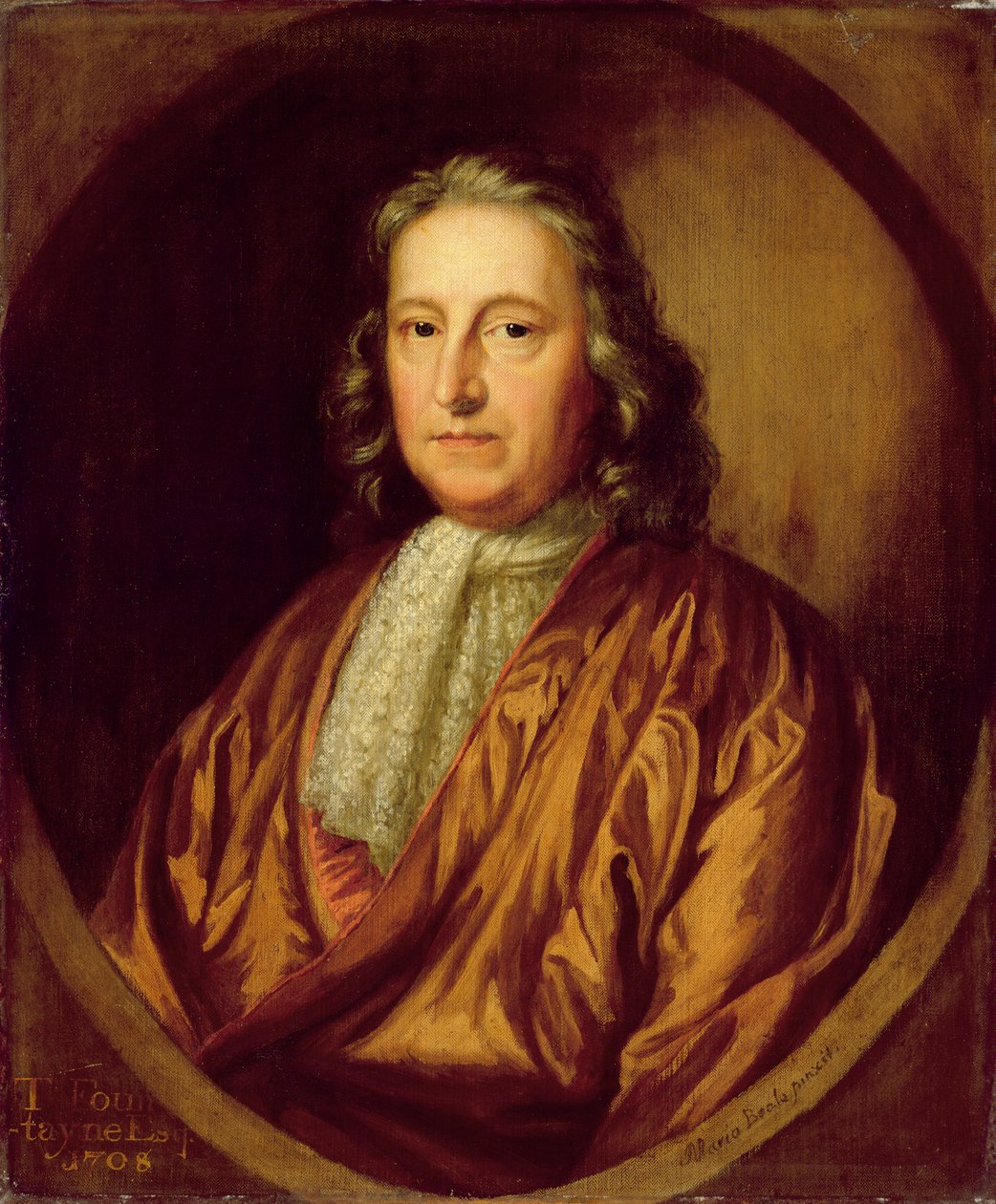Portræt af Thomas Fountaine (olie på lærred) af Mary Beale