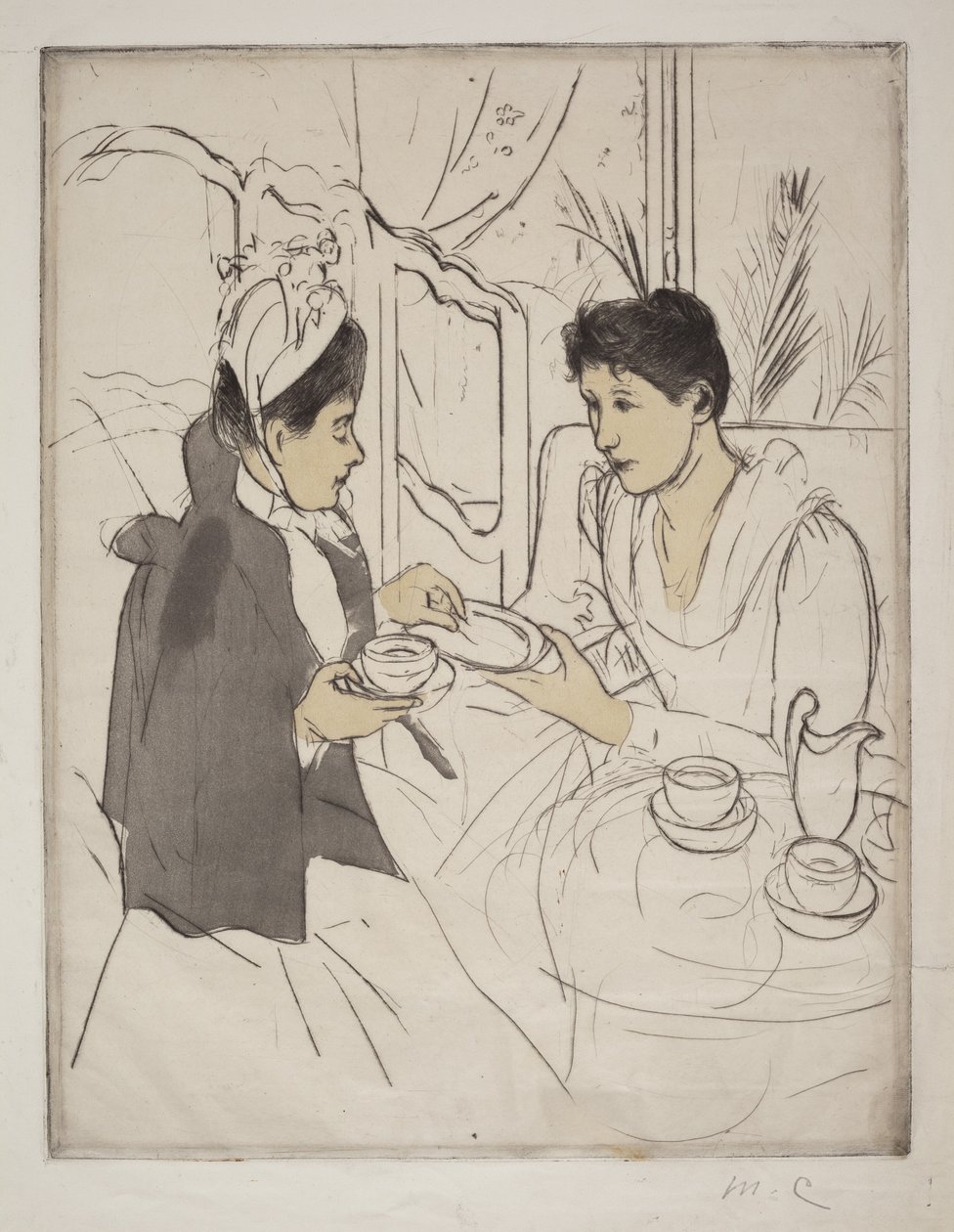 Eftermiddagste af Mary Cassatt