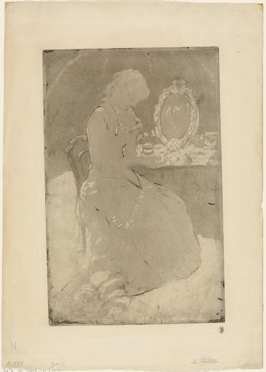 Ved sminkebordet af Mary Cassatt