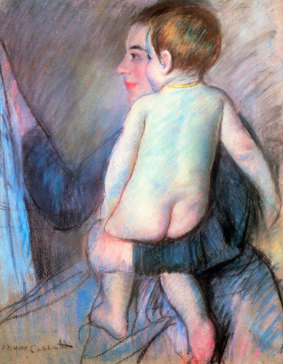 Ved vinduet, 1889. af Mary Cassatt
