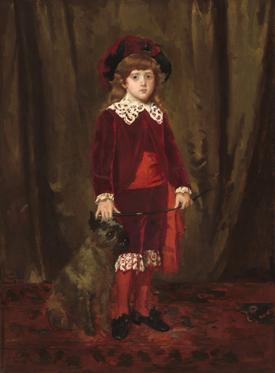 Eddy Cassatt Edward Buchanan Cassatt, 1875. af Mary Cassatt