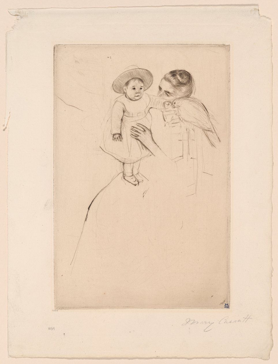 Helene af Septeuil af Mary Cassatt