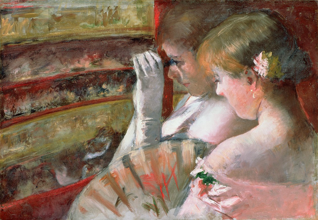 I kassen af Mary Cassatt