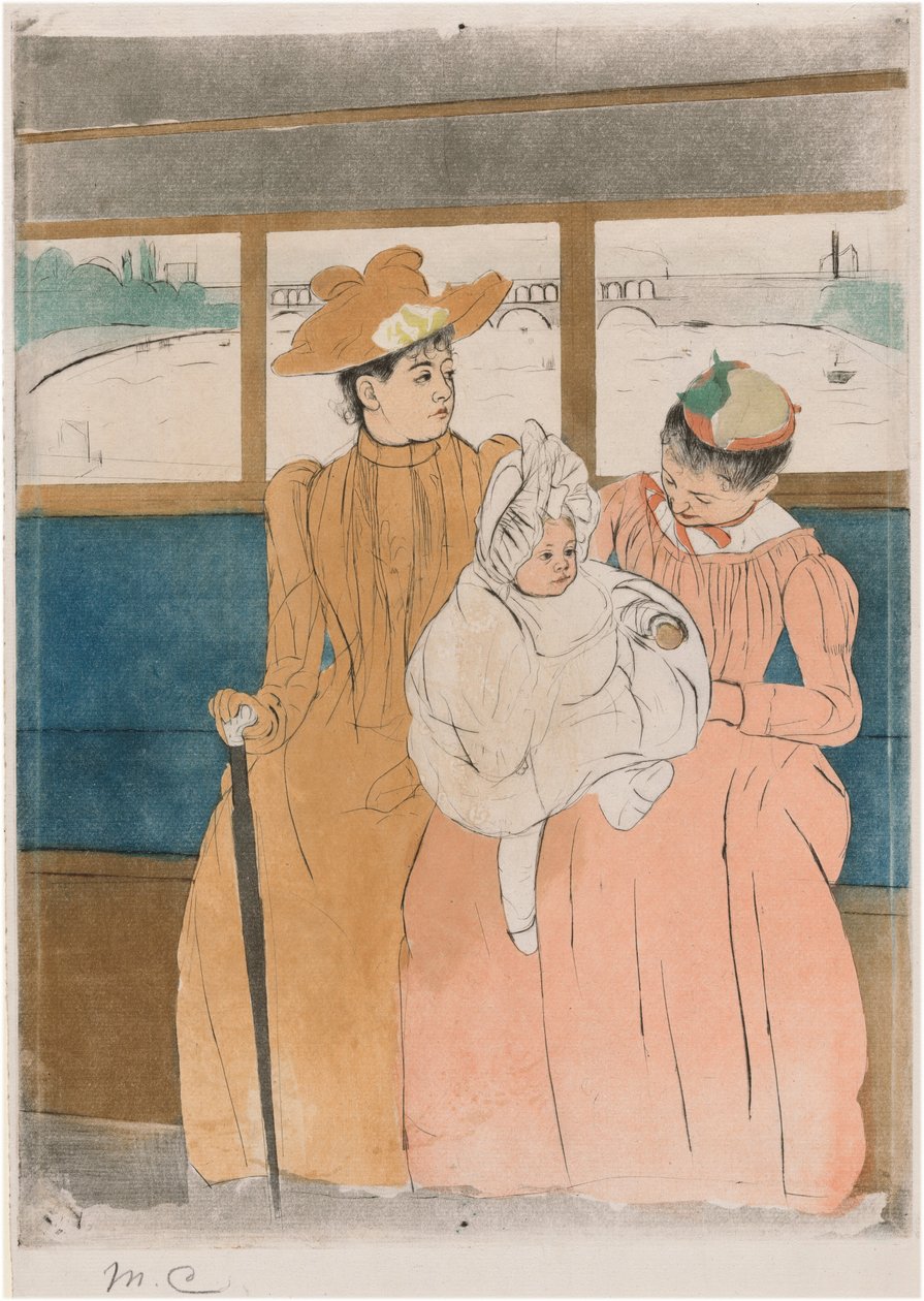 I omnibussen af Mary Cassatt