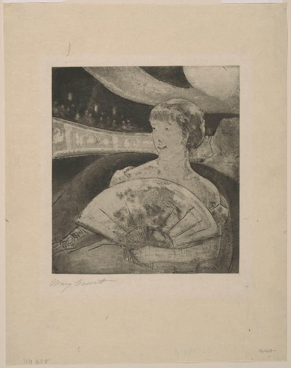 I operaboksen, nr. 3 af Mary Cassatt