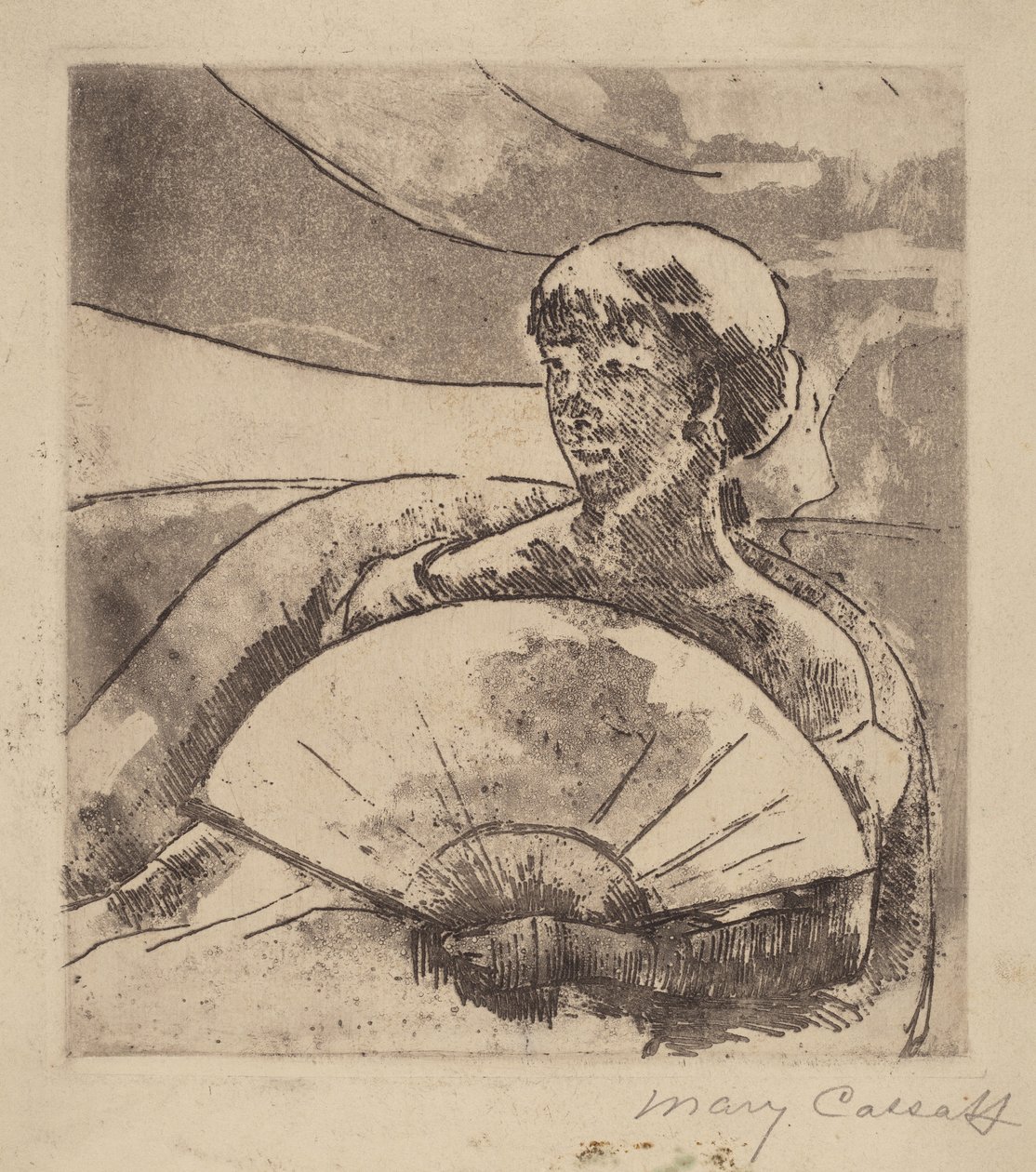 I Operaboks nr. 3, ca. 1880. af Mary Cassatt